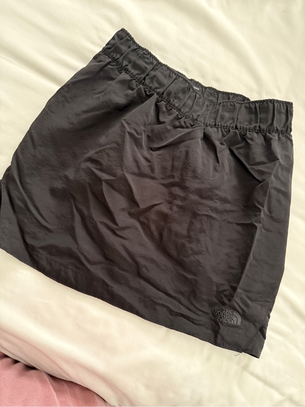 The North Face Black Drawstring Elastic Waist Skort
